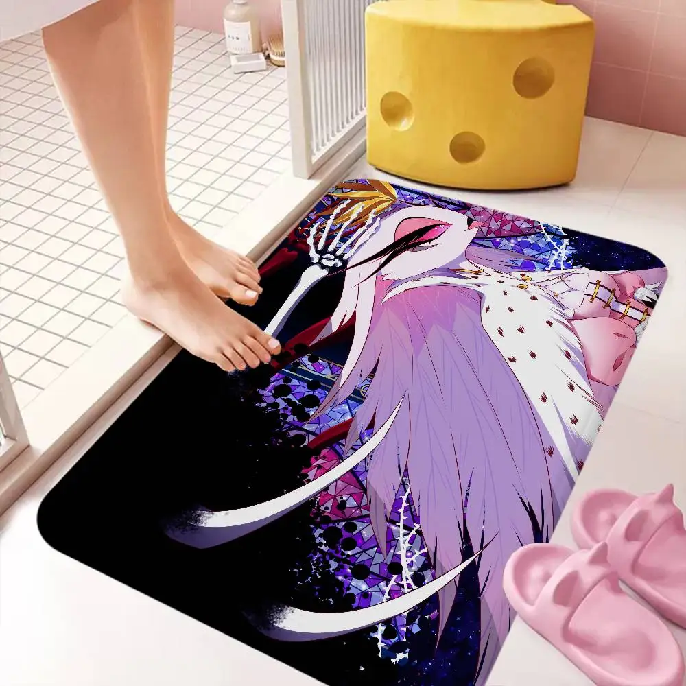 Cartoon Helluva Boss Funny Bath Mat