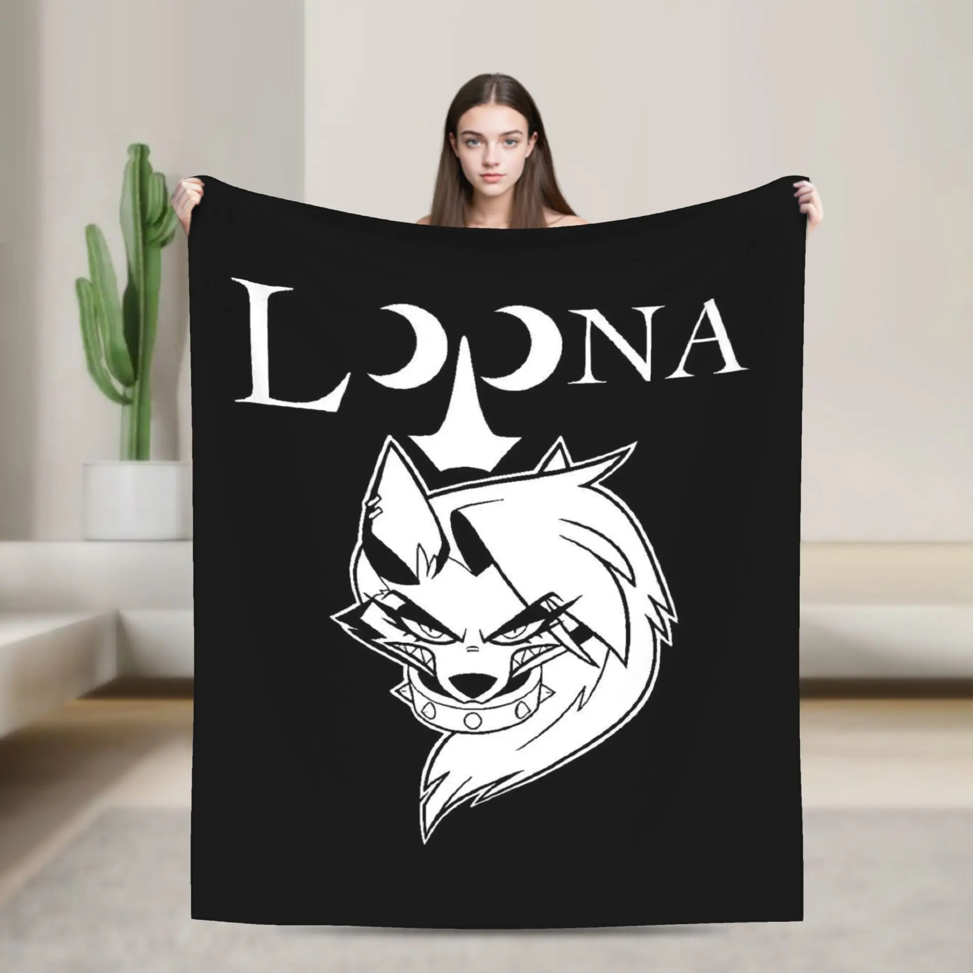 Helluva Boss Premium Blanket