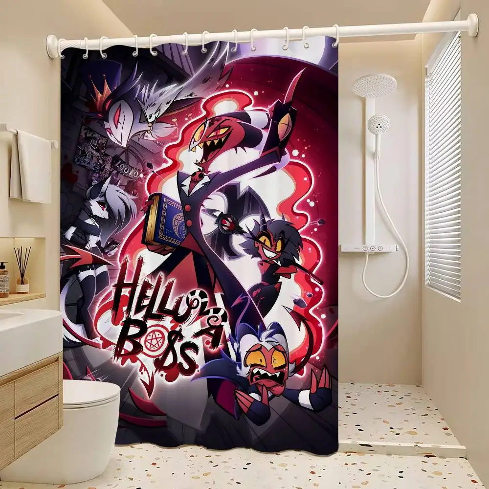 Helluva Boss Funny Shower Curtain