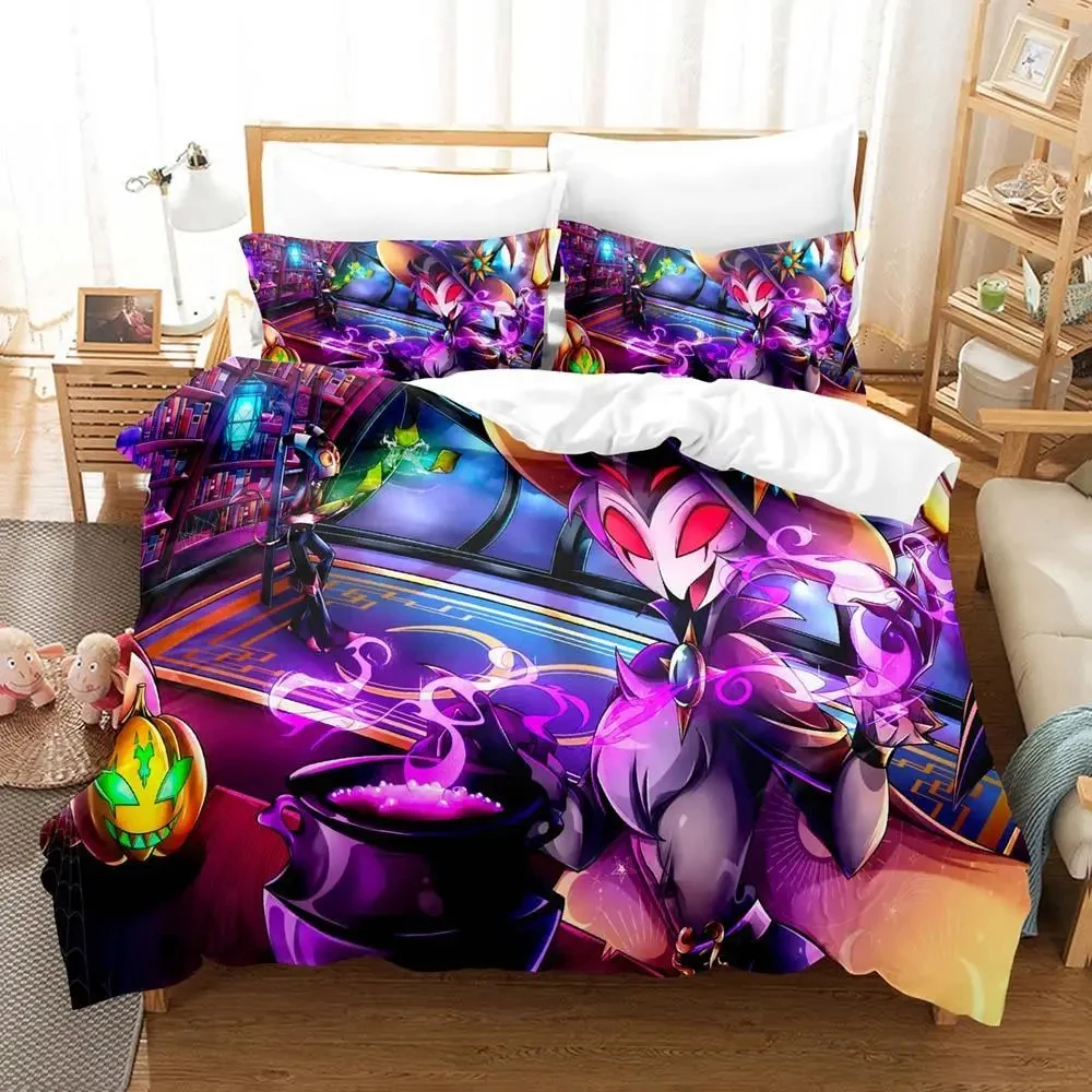 Helluva Boss Aesthetic Bedding Set