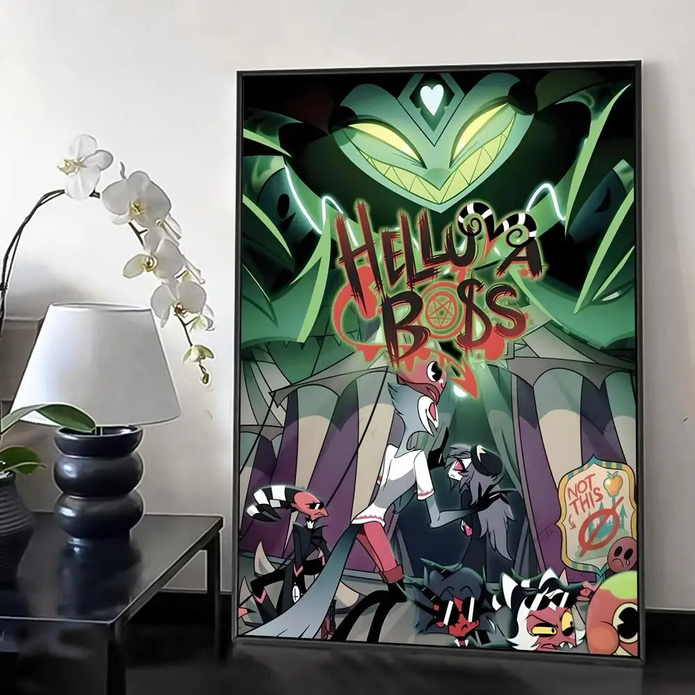 Helluva Boss Cartoon Wall Art