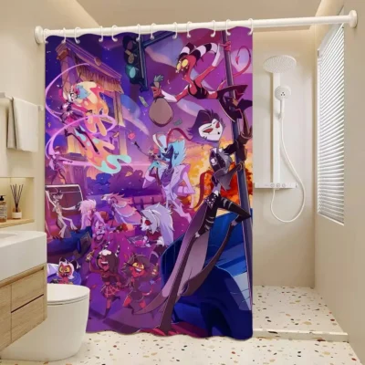 Helluva Boss Cool Shower Curtain