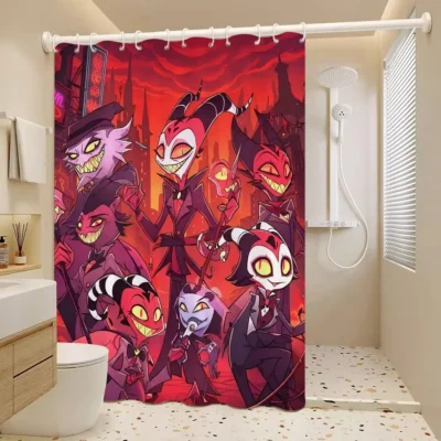 Helluva Boss Stylish Shower Curtain