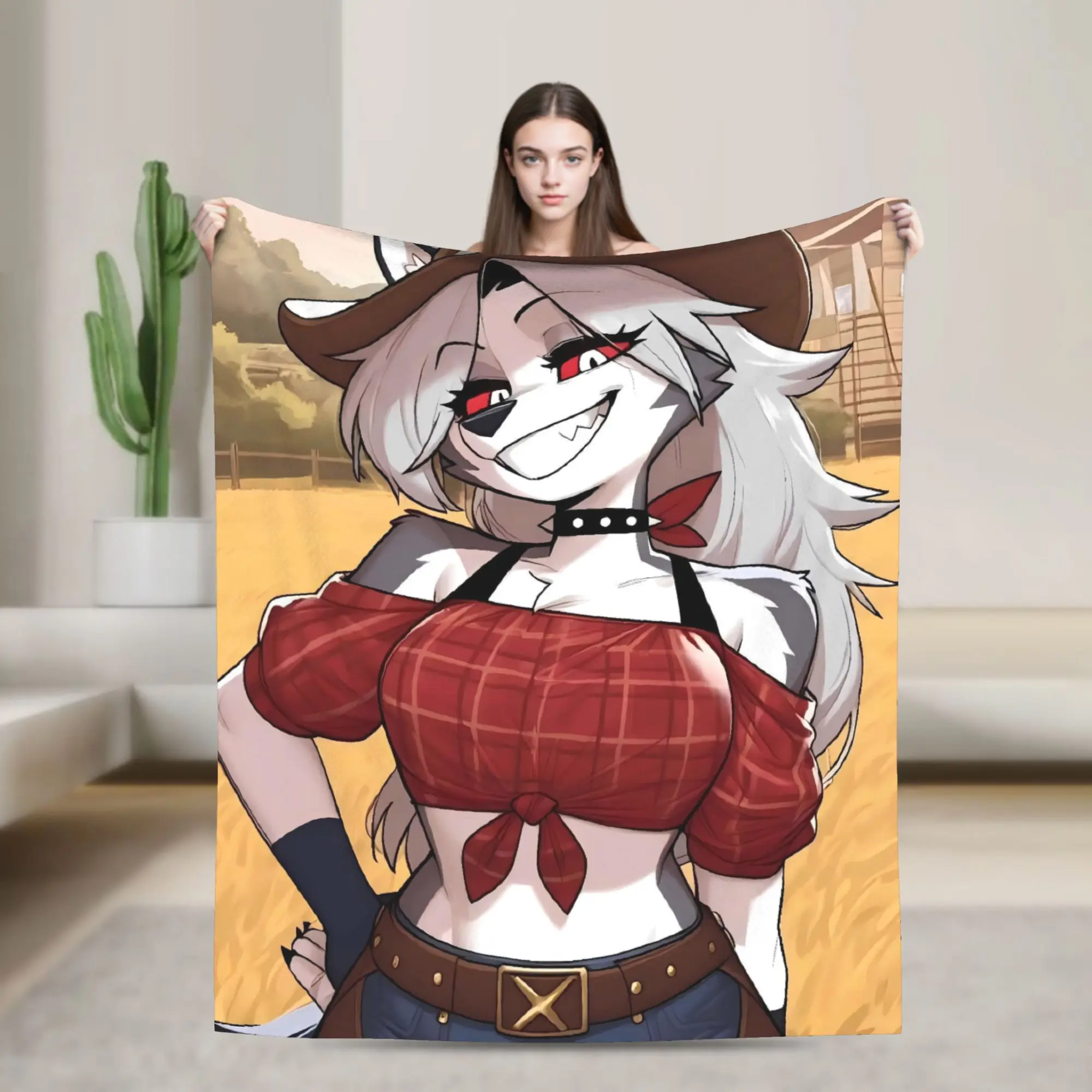 Helluva Boss Cool Blanket