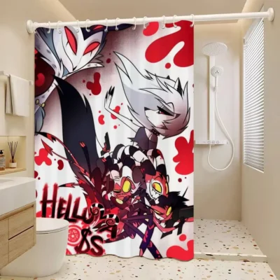 Helluva Boss Aesthetic Shower Curtain