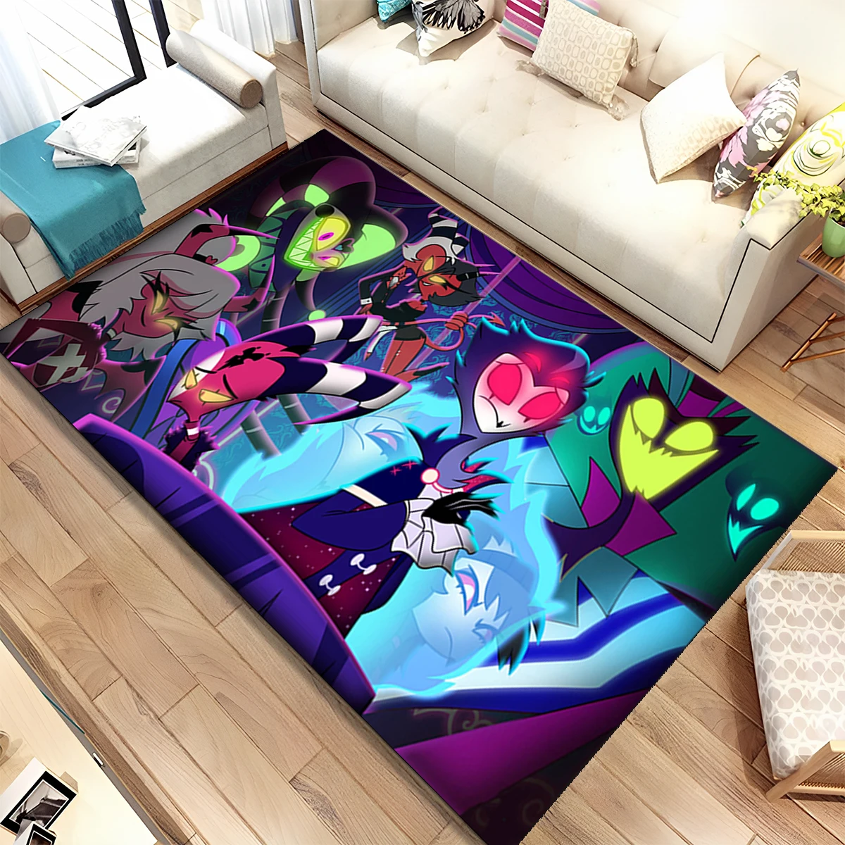 Helluva Boss Blitzo High Quality Rug