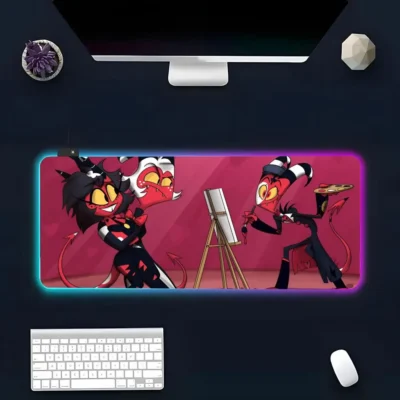 Helluva Boss RGB LED Mouse Pad RGB