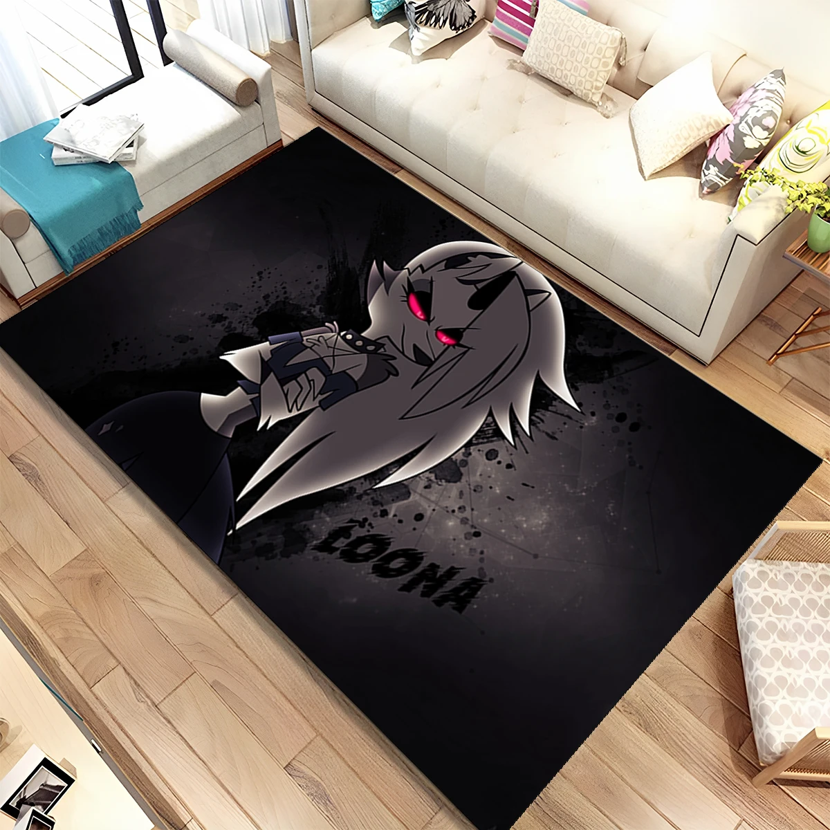 Helluva Boss Blitzo Printed Rug