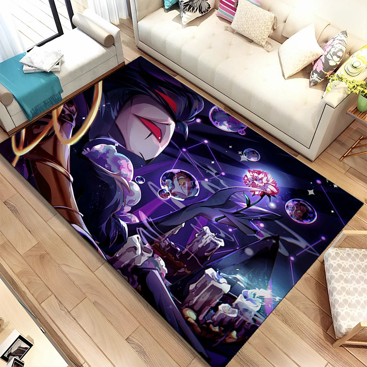 Helluva Boss Blitzo Minimalist Rug