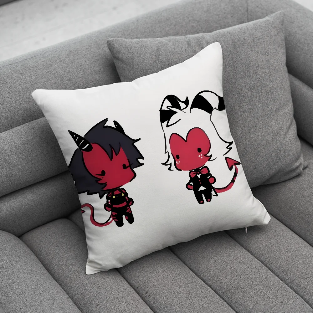 Helluva Boss Classic Anime Throw Pillow