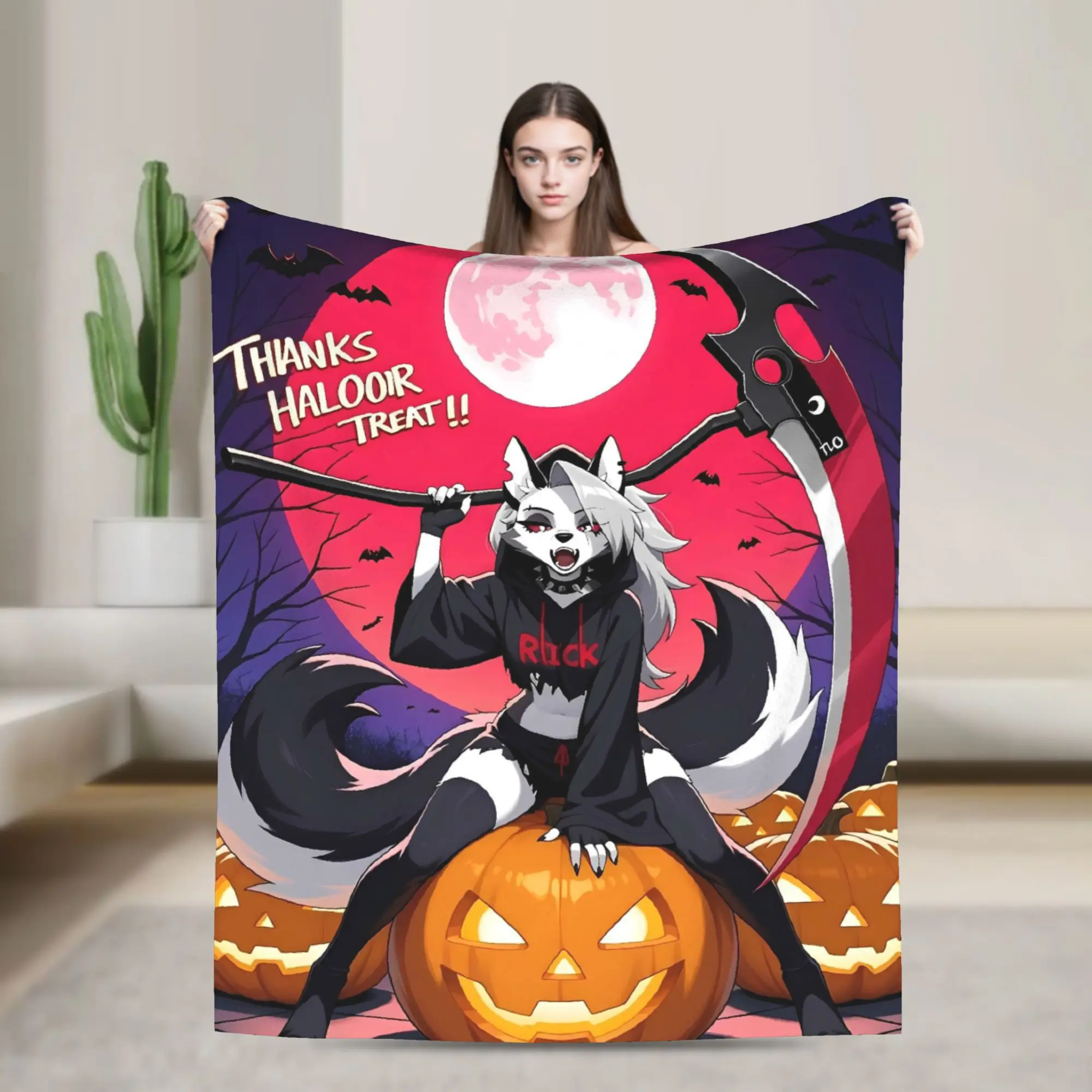 Helluva Boss Cozy Blanket