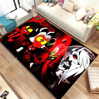 Helluva Boss Blitzo Modern Rug