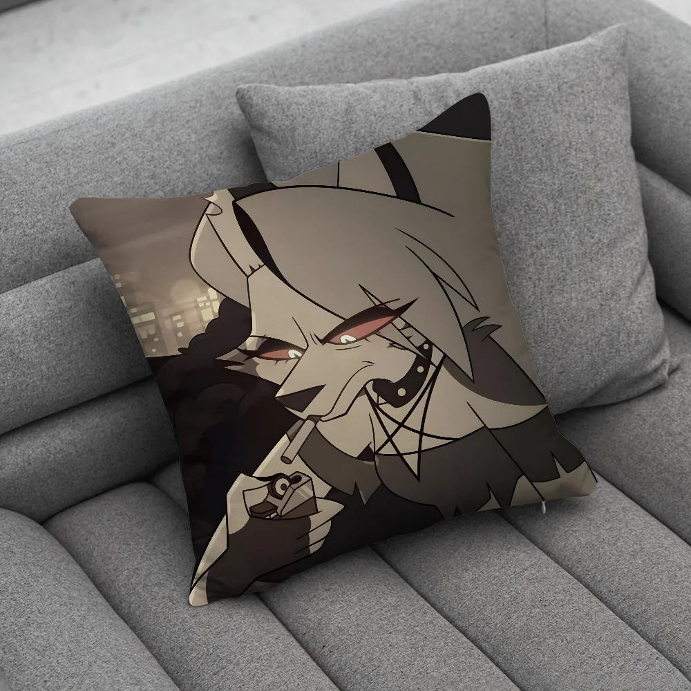 Helluva Boss Cozy Anime Throw Pillow