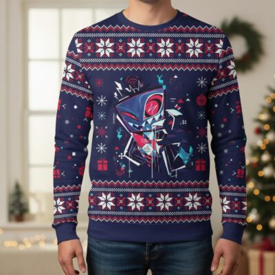 Helluva Boss Cool Ugly Christmas Sweater