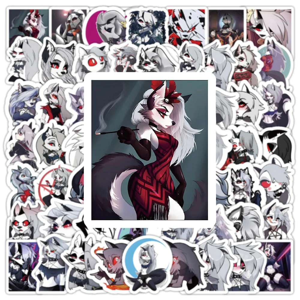 10/50/100PCS Helluva Boss Stickers