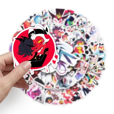 10/30/50pcs Anime Helluva Boss Cartoon Stickers