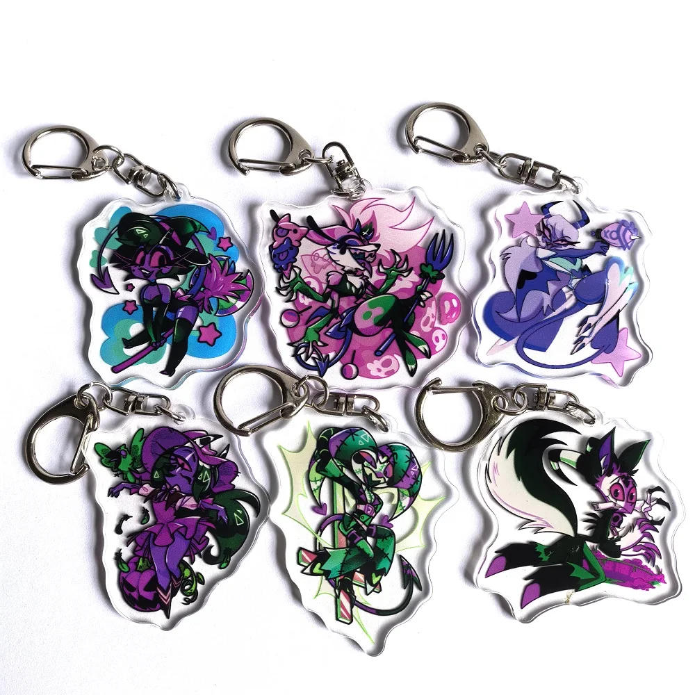 Anime HElluvaBoss Keychain