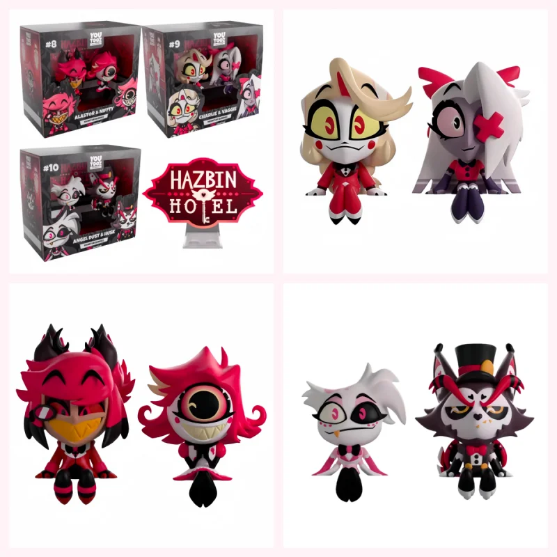 Hot Official In Stock Genuine Spot Hell Inn Alastor & Niffty Figure