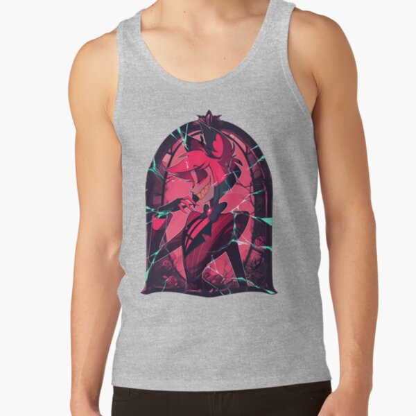 Stained Glass Alastor Cracked Tank Top - Image 5