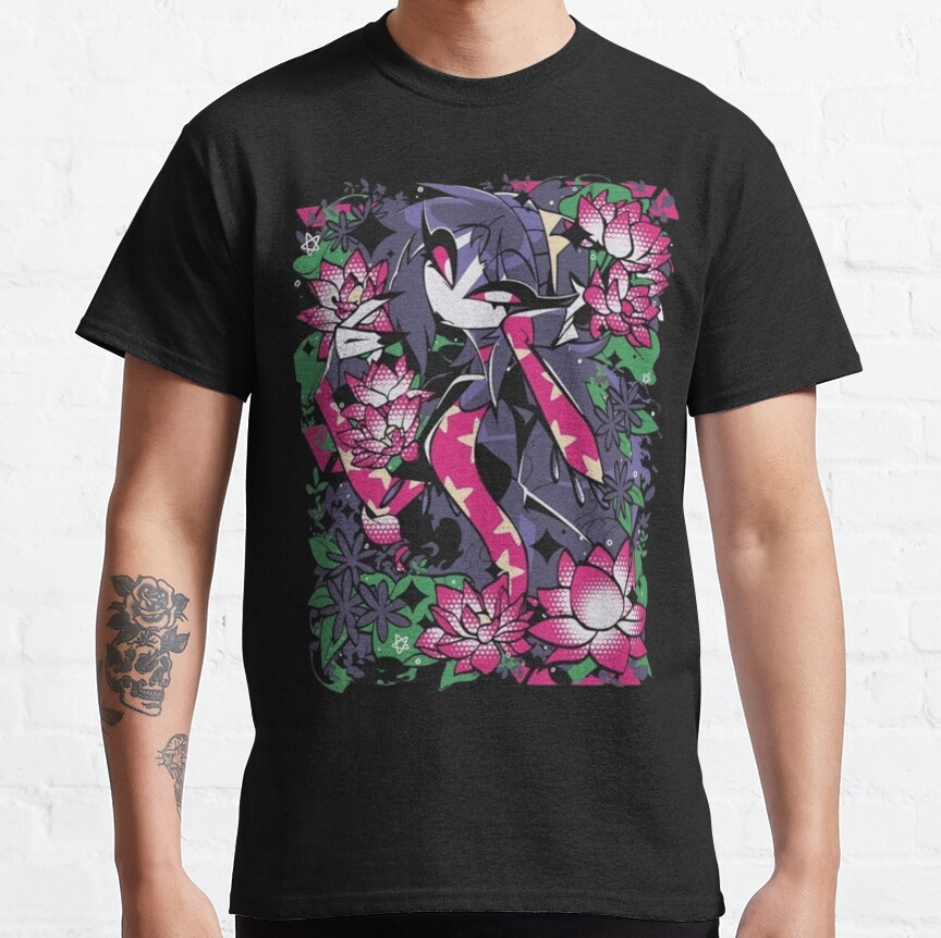Helluva Boss Octavia Floral T-Shirt