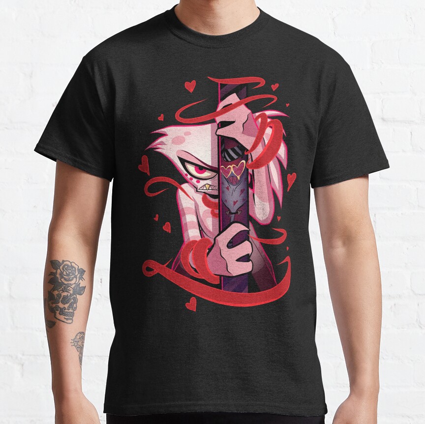Angel Dust And Valentino Addicted Hazbin Hotel T-Shirt