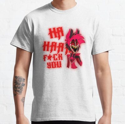 Hazbin Hotel Alastor Ha Haaa Fuck You Censored T-Shirt