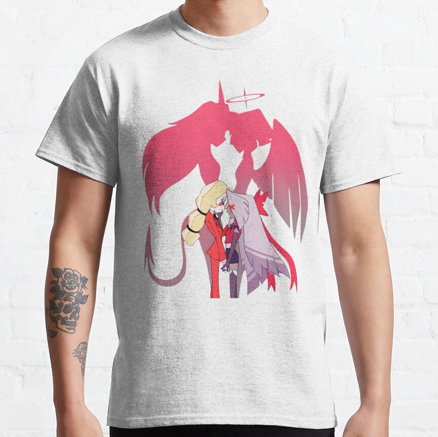Charlie Morningstar And Vaggie Hazbin Hotel T-Shirt - Image 5