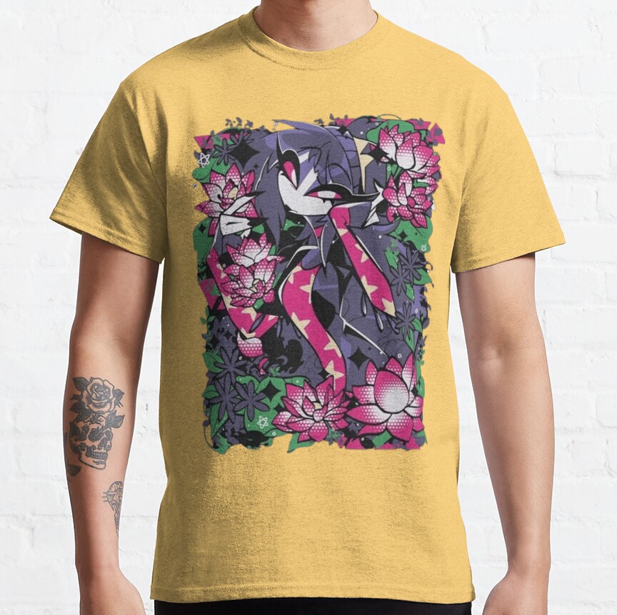 Helluva Boss Octavia Floral T-Shirt - Image 2