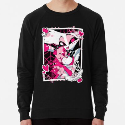 Angel Dust And Fat Nugget Selfie Hazbin Hotel Sweatshirt