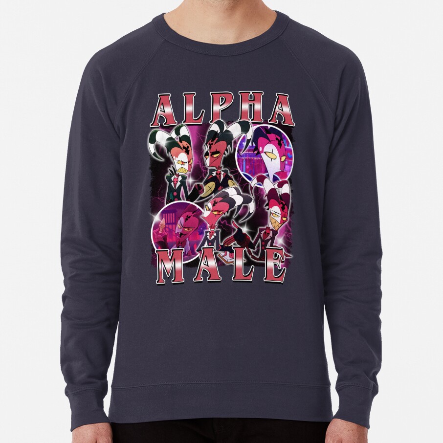 Helluva Boss Blitzo Alpha Male Sweatshirt - Image 2
