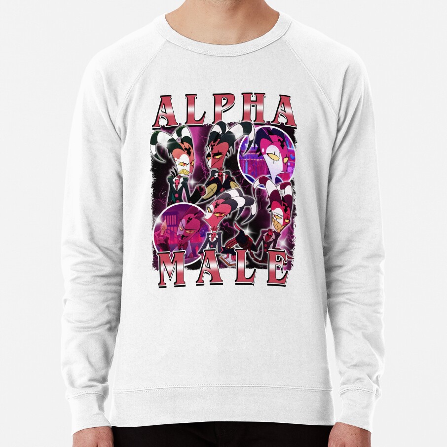 Helluva Boss Blitzo Alpha Male Sweatshirt - Image 6