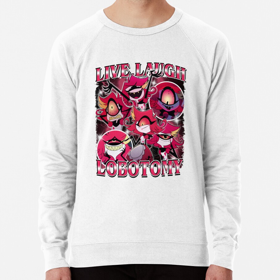 Lobotomy Nifty Hazbin Hotel Sweatshirt - Image 5