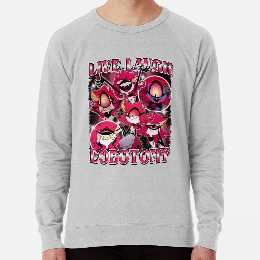Lobotomy Nifty Hazbin Hotel Sweatshirt - Image 6