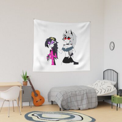 Helluva Boss Cartoon Tapestry