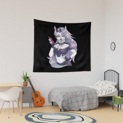 Must Have Helluva Boss Premium Tapestry